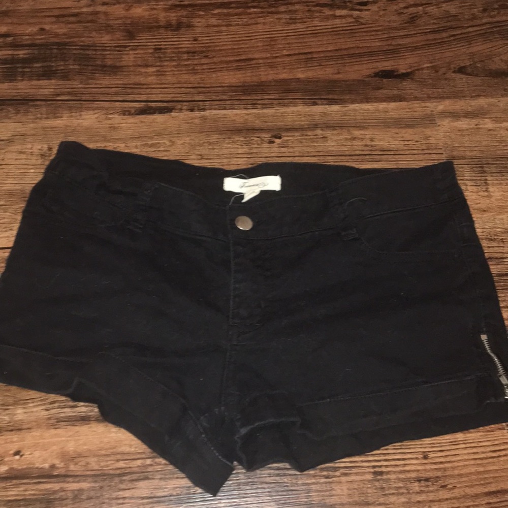 Black shorts